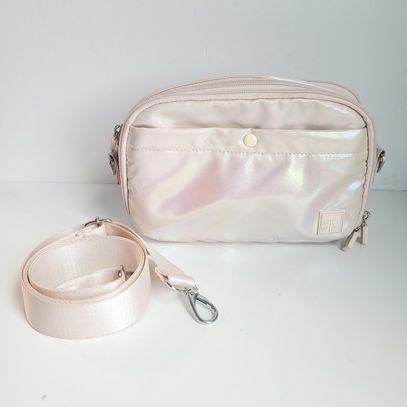 Handbags - IHKWIP Day to Day Convertible Crossbody Iridescent Shimmer Purse Bag